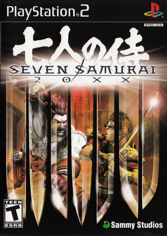 Seven Samurai box art for Playstation 2